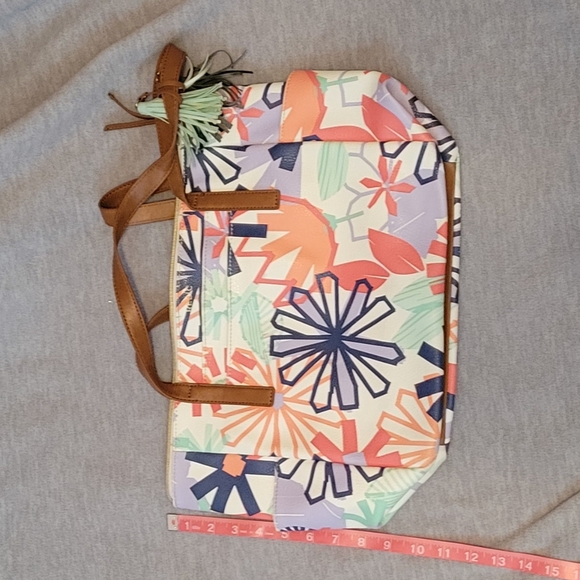 Relic floral pattern tote bag - Picture 6 of 6